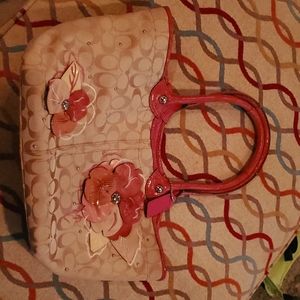 Coach Spring Flower Purse